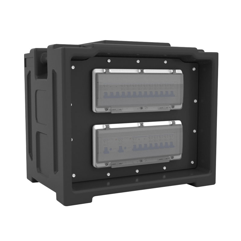 PHLTD standard stage lighting distribution box, portable stage distribution panel, stage DJ equipment, two transparent waterproof window covers with independent switches PHLTD standard stage lighting distribution box, portable stage distribution panel, stage DJ equipment, two transparent waterproof window covers with independent switches