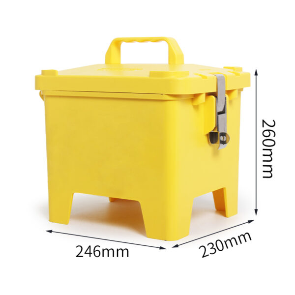 PHLTD waterproof aviation construction site portable distribution box mobile maintenance power socket box No. 9 box empty box size 246X260X230mm